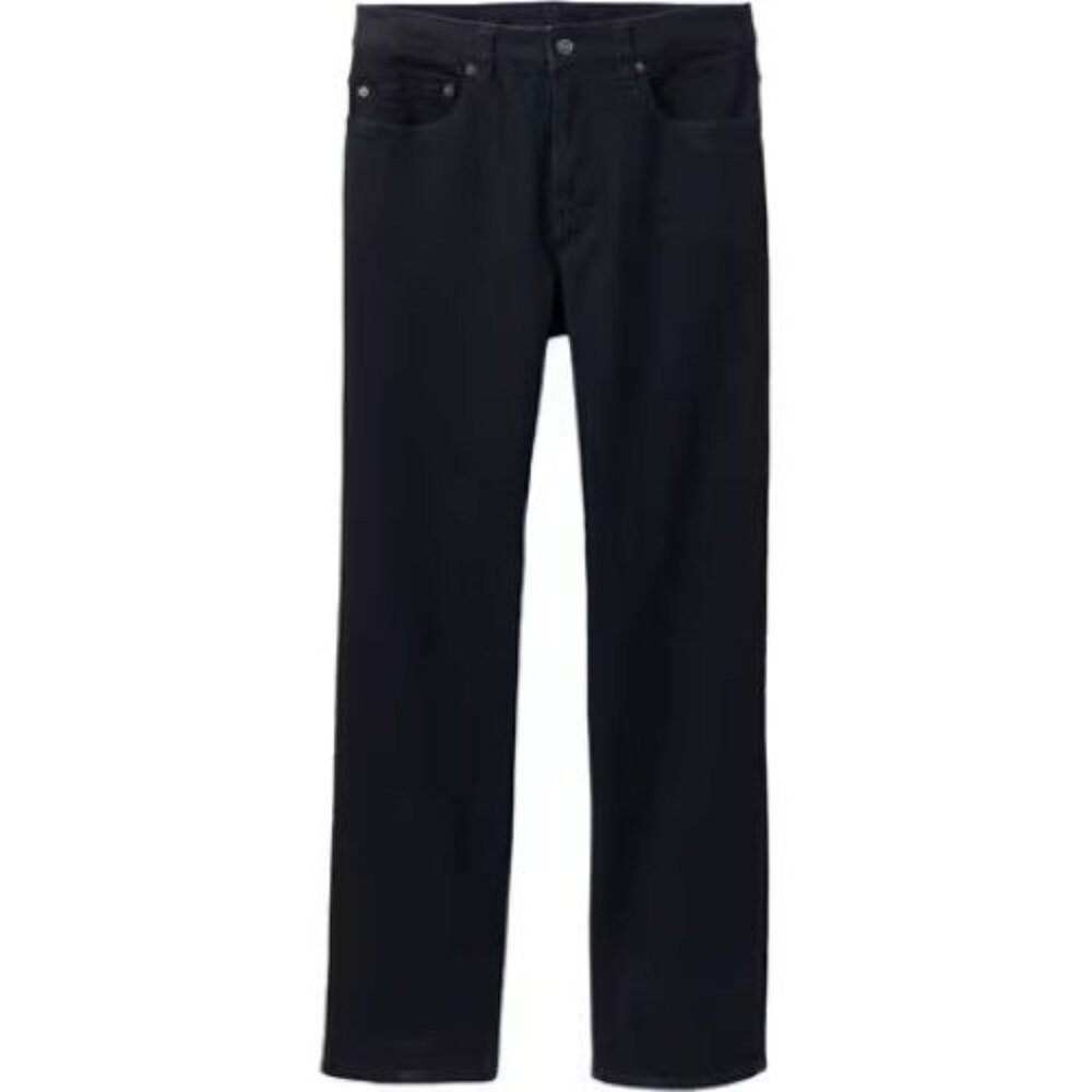 PrAna Hillgard Slim Fit Jean Rinse Wash Mens 42/30 Straight Stretch‎ Denim NWT
